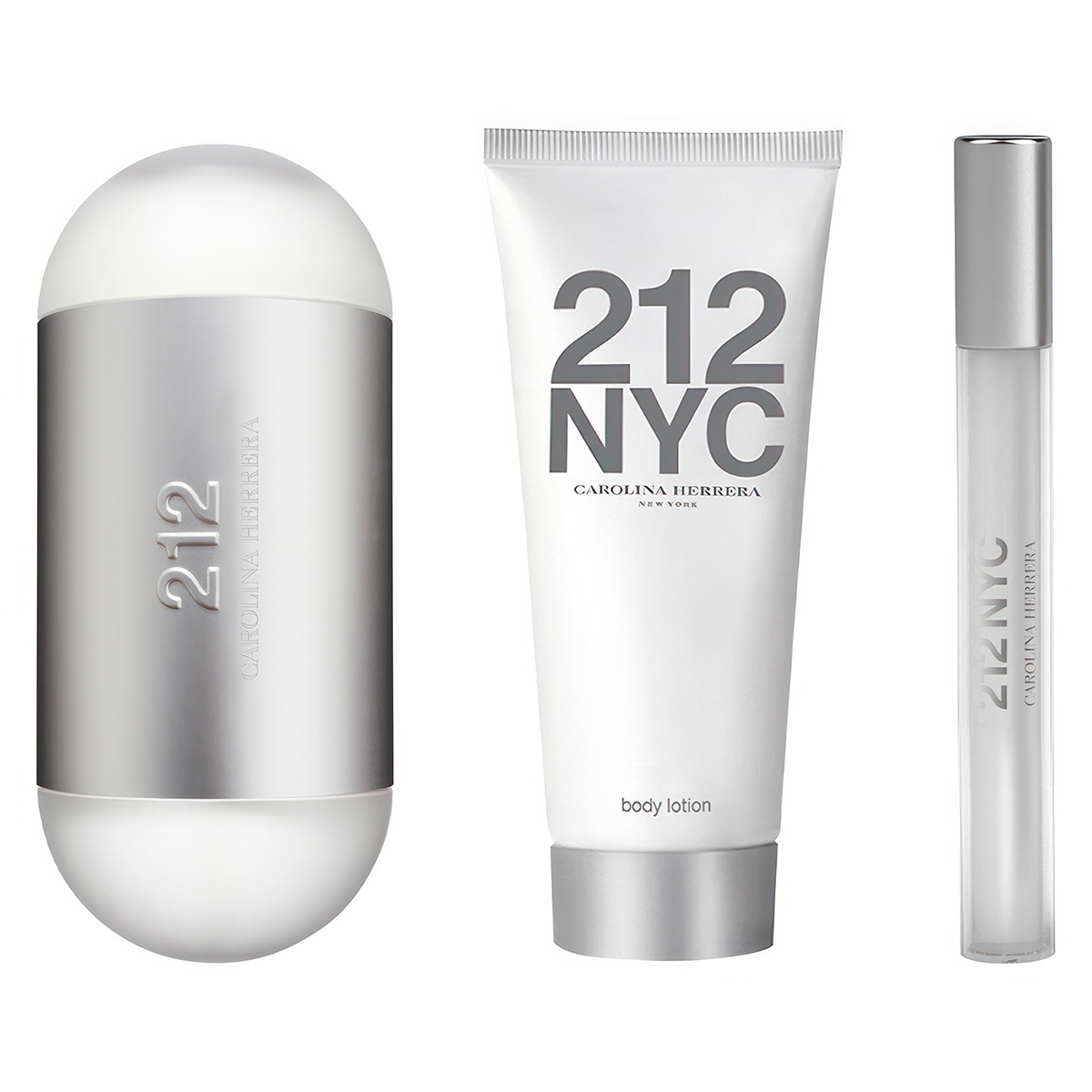 212 NYC SET PARA MUJER EAU DE TOILETTE+ BODY LOTION + EAU DE TOILETTE